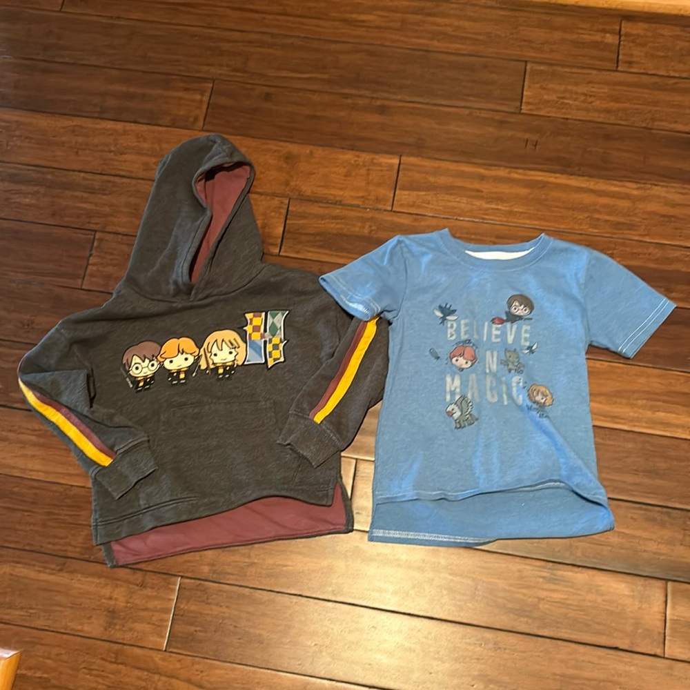Harry Potter Girls Sweatshirt & Shirt